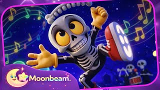 Dem Bones Song 🦴 | Dry Bones Reggae | Fun Anatomy Song for Kids | Moonbeam