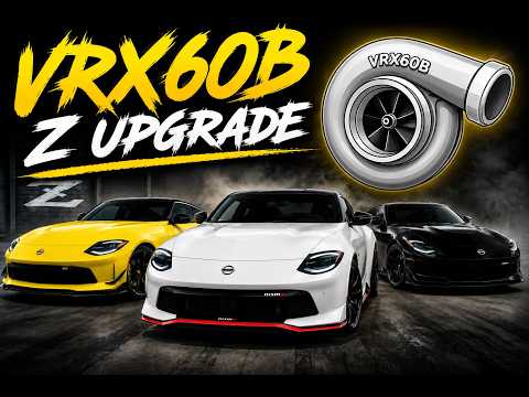 We built 3 different Nissan Z's AND tuned them Stock vs VRX60B