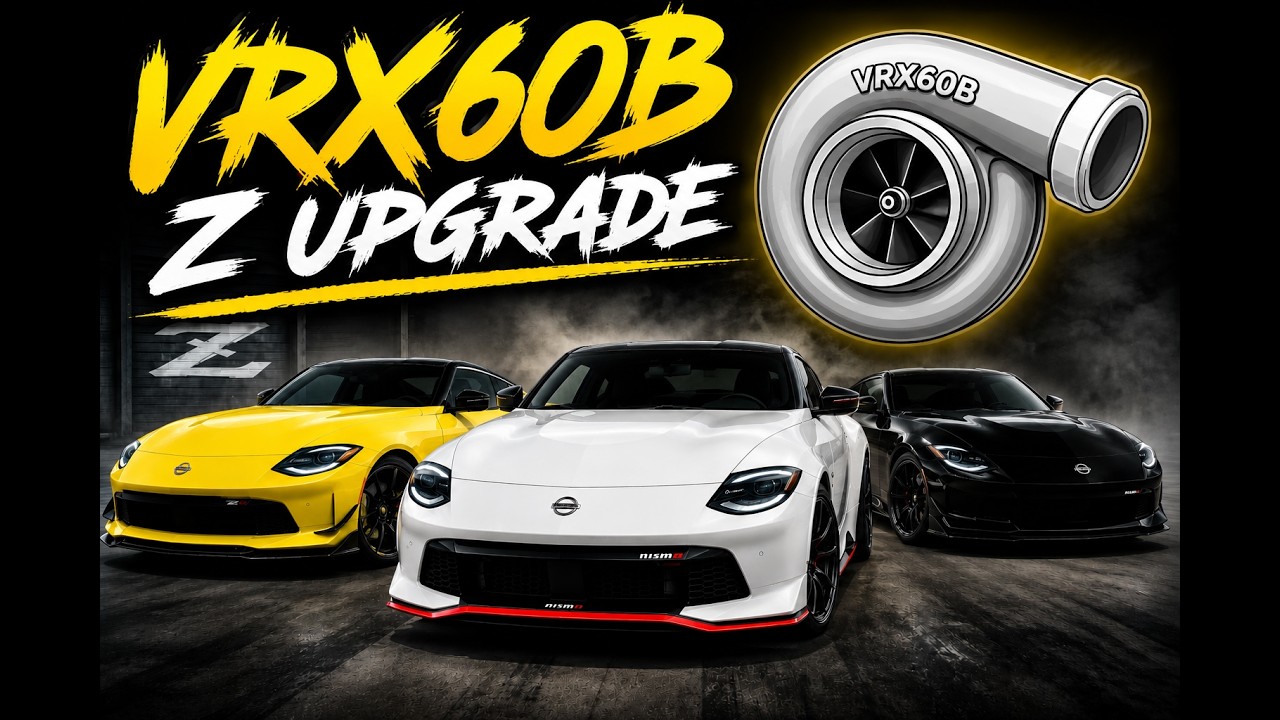 We built 3 different Nissan Z's AND tuned them... Stock vs VRX60B!
