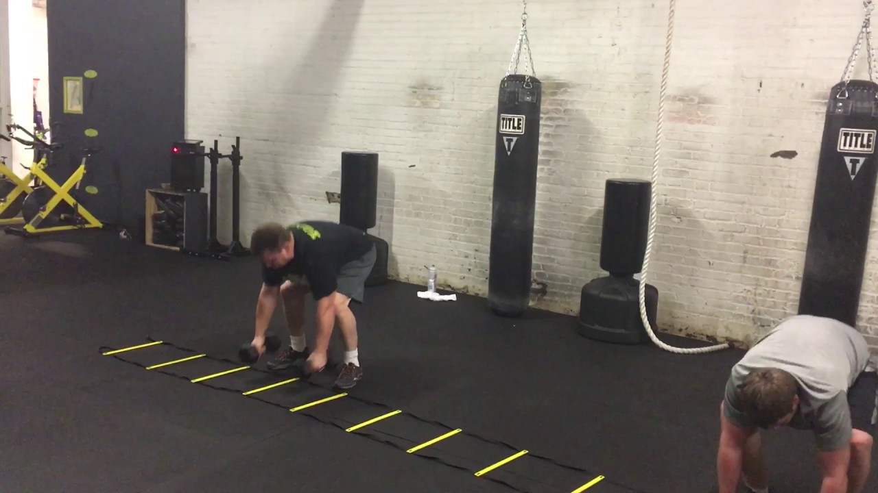 Group agility and strength training YouTube