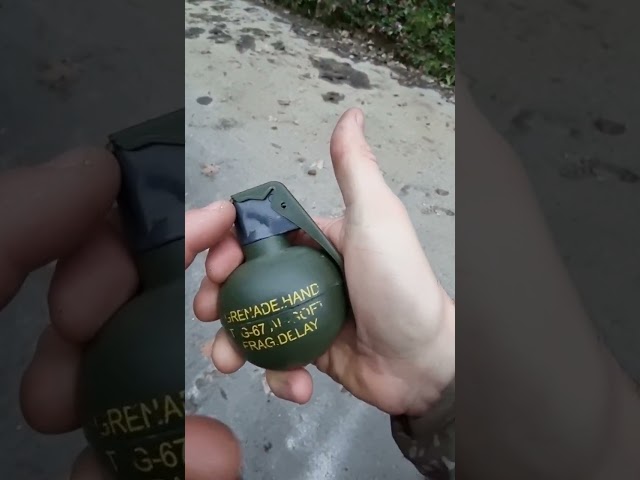 This is a Hand Grenade class=