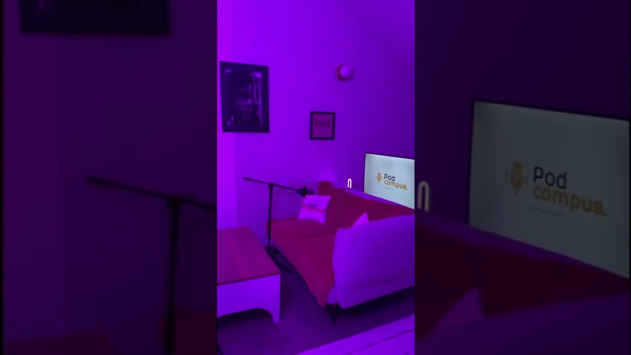 Transformation d’un studio de 28m2 en un home studio de Podcast !