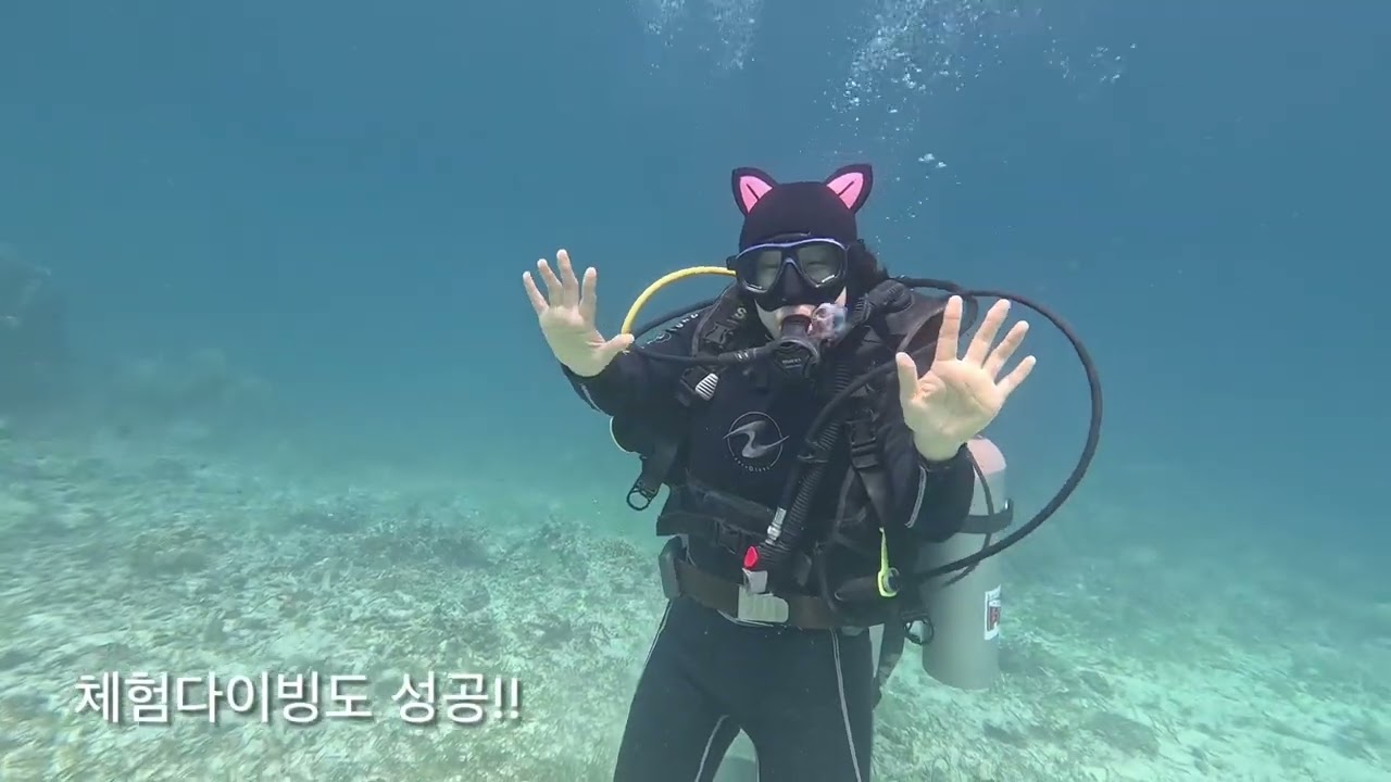 초등학생카이스토리 26년세부2주살이 16일차 보홀 3일차 체험다이빙 