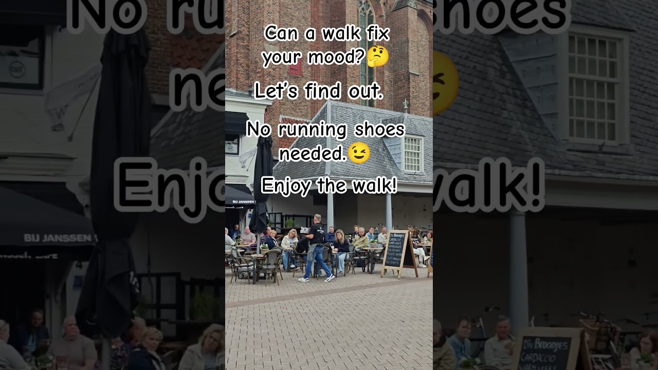 Can a walk fix your mood? 