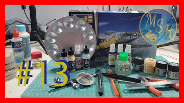 Tutorial Bf109 F2 Revell part 7 - Intermezzo III (Airbrush)