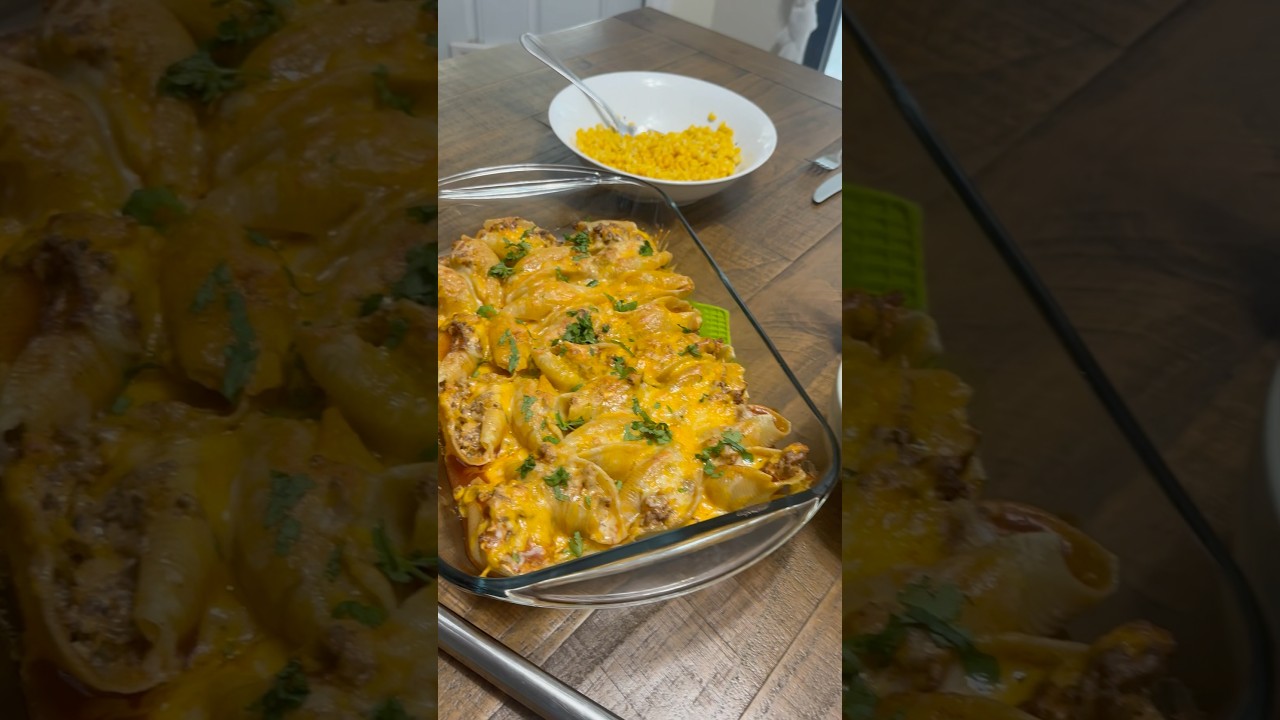 Taco Stuffed Shells 