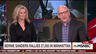 Mike Barnicle on Bernie Sanders “Forget the polls, why would he get out” (14 April 2016)
