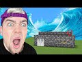 Jai survcu a 100 catastrophes naturelles sur minecraft 