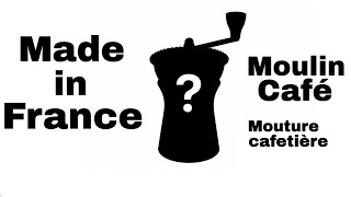 No BlaBla - Moulin à café - Peugeot - Fabriqué en France - Cafetière filtre -