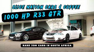 I Found a 1000HP R33 GTR! | Slice Nation Cars &amp; Coffee 🇿🇦 #r33gtr #carmeet #slicenation