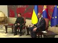 IMAGES | Serbie: première visite de Zelensky