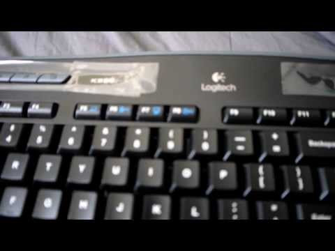 Logitech mk320 Wireless Keyboard and Mouse Unboxing
