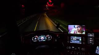 Tırda Nevigasyon Ve Harita Kullanmanın Arasındaki Farktirla Gece Sürüşü..