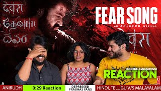 Fear Song Reaction | Devara Part - 1 | NTR | Koratala Siva | Anirudh Ravichander | Manoj M