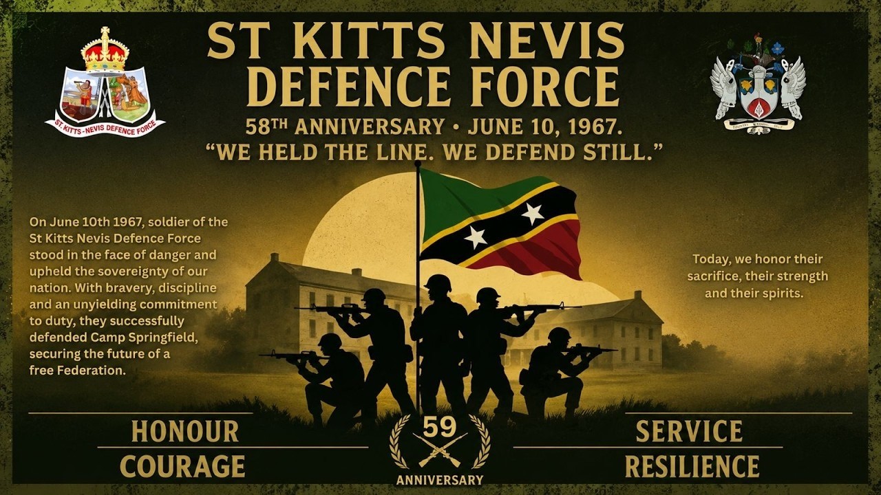 Launch of New Combat Uniform | The St Kitts Nevis Defence - June 10, 2026