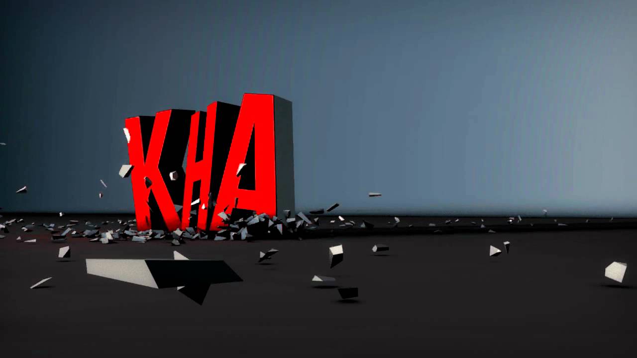 Cinema 4D Falling Text Intro - YouTube
