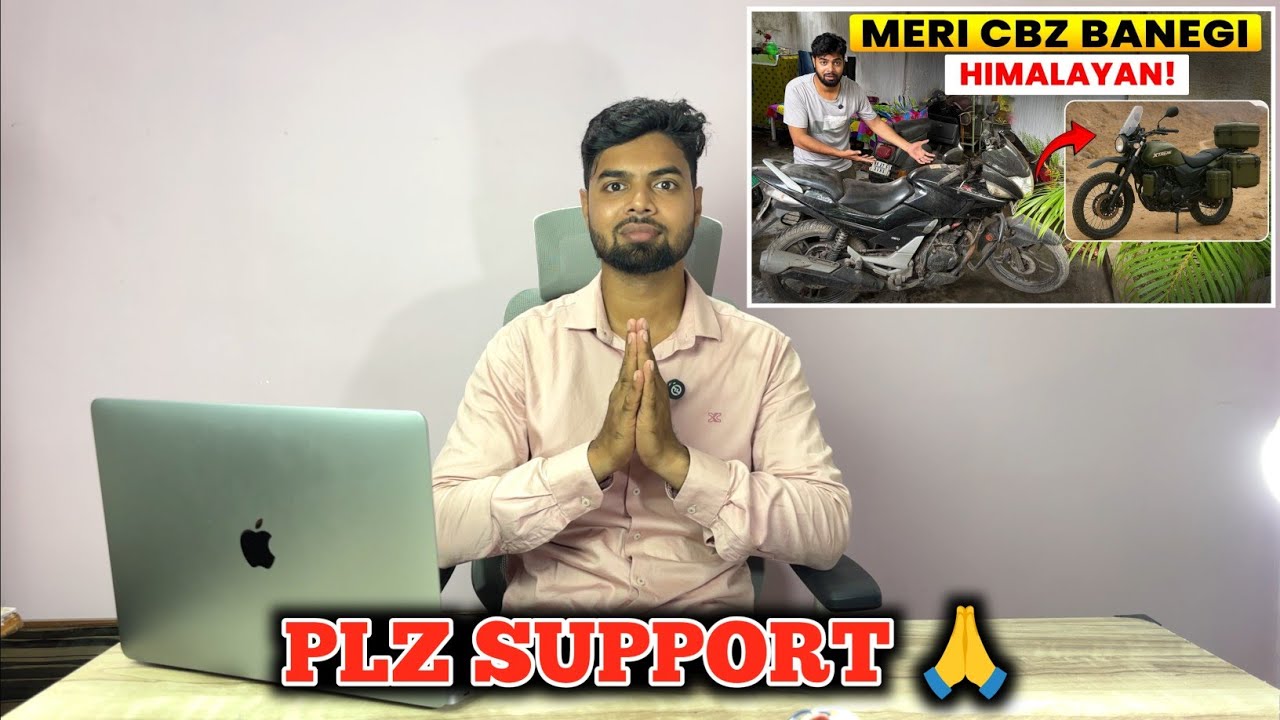 Support My Dream Bike Project! 🏍️ CBZ Xtreme to Himalayan | Ladakh Trip Journey Starts 🚀