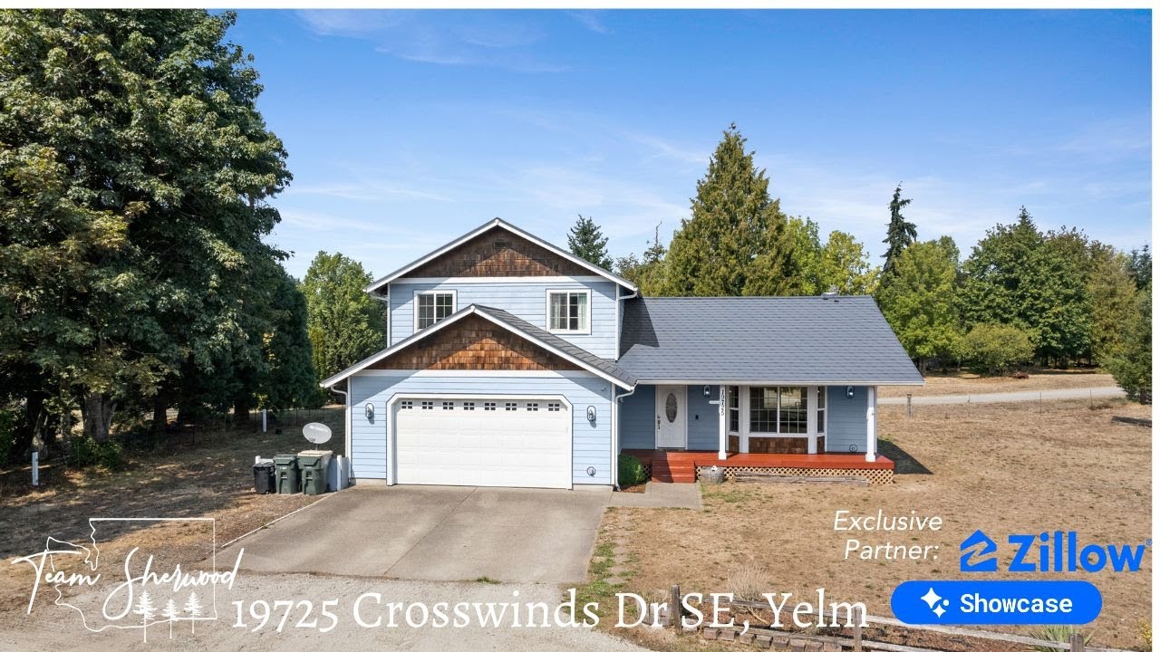 6.6 Acres, 3 bed, 2.5 bath Equestrian Home in Yelm FOR SALE!!