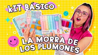 EL KIT BASICO DE LA MORRA DE LOS PLUMONES *para apuntes bonitos 🤩📚*