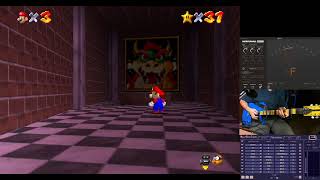 Beating Super Mario 64 With a Guitar - Day 3