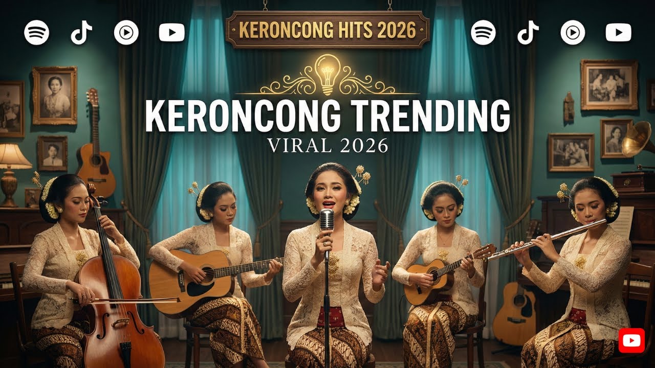 🔴 LIVE Keroncong Nostalgia | Lagu Kenangan Masa Lalu