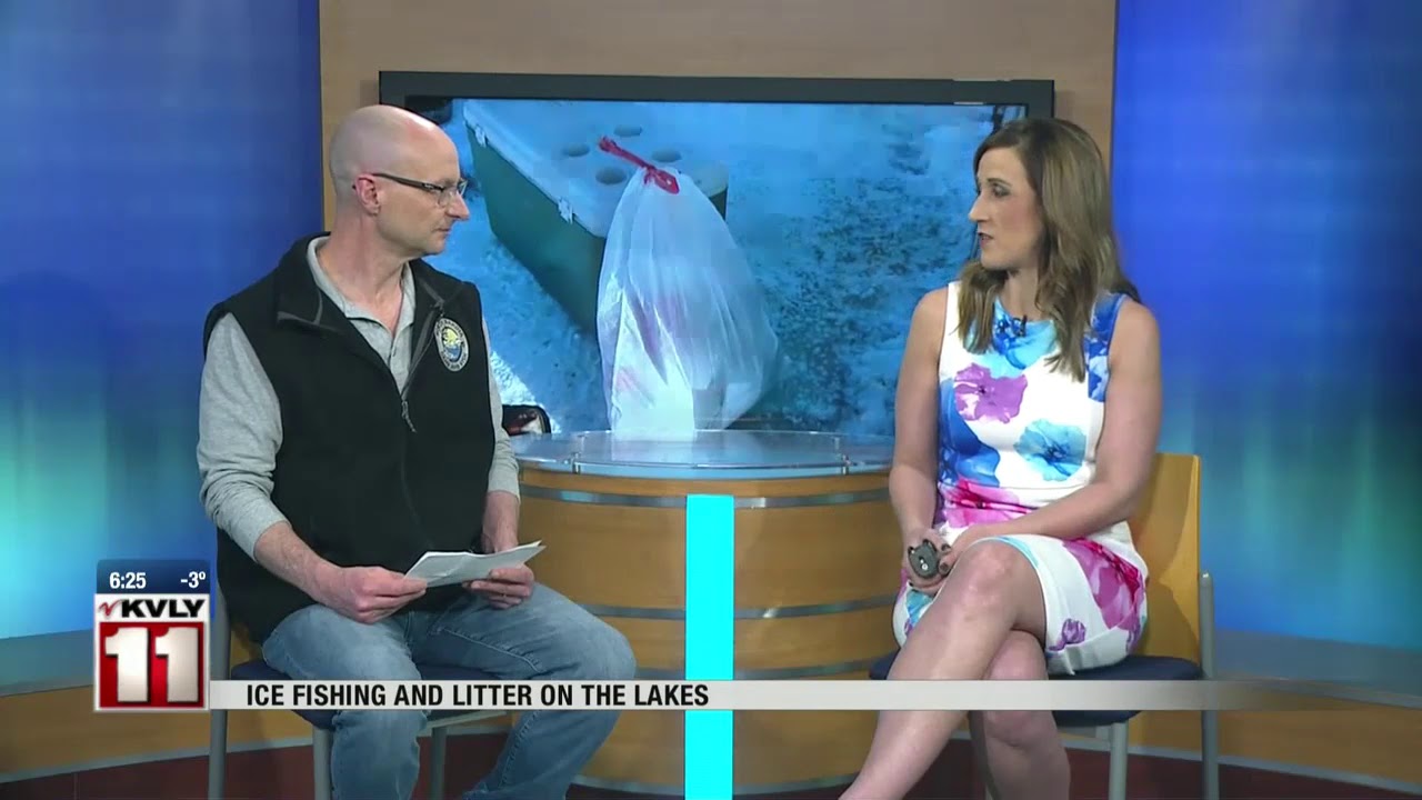 Doug Leier -  Ice Fishing and Litter on the Lakes