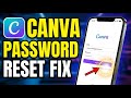 How to reset Canva password on iPhone - Easy Fix
