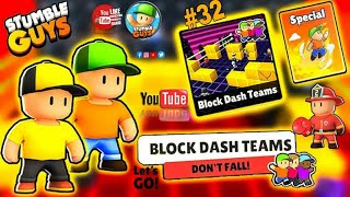 I Complete Block Dash Teams Map In Stumble Guys #32 Gameplay | 32