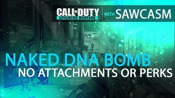 "NAKED DNA BOMB!" No Perks or Attachments! - (Call of Duty Advanced Warfare Gameplay/Commentary)
