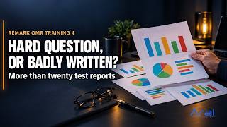 Test reports and item analysis — Remark OMR Training #4
