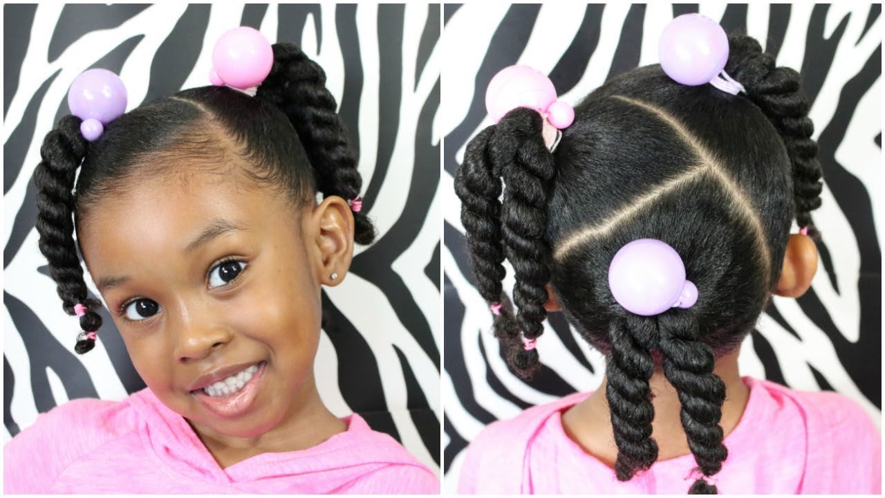 Easy toddler hair tutorial #hairstyle #toddlerhairstyles #kidshair #ki... |  toddler hairstyles black girls | TikTok