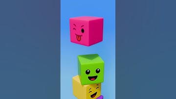 Cube Stack #blender3dartist #visualasmr #3danimation #satisfyingvideo
