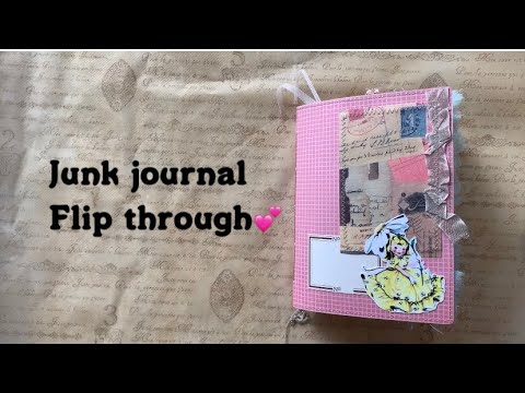 ジャンクジャーナルのご紹介♪ Junkjournal t16 - YouTube