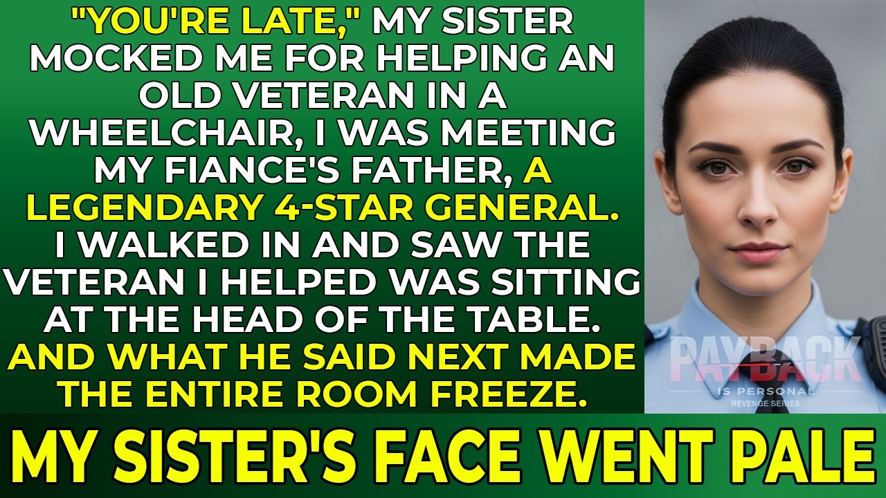Sister Mocked Me For Being Late — Then Froze When The Man I Helped Was My Fiancé's Father