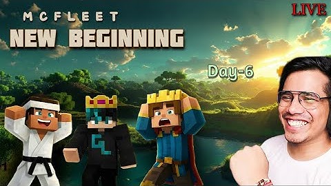 GRINDING MONEY🤑 In mcFleet Server Season 2 Live🔴Day 6 |#mcfleet #gamerfleet #minecraft