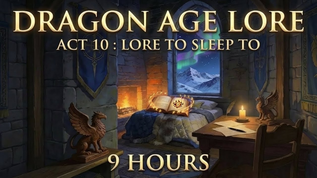 9 HOURS Of Dragon Age Lore To Fall Asleep To | Act 10: FULL STORY