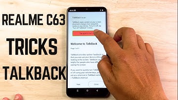 Realme C63 TalkBack Feature – Full Guide & Demo | Accessibility for the Visually Impaired