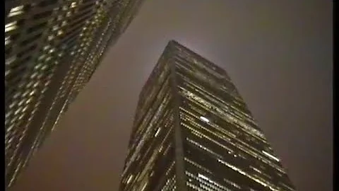 World Trade Center -  Last elevator ride to observation deck on the 107th floor "Top of the World"