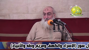 020- حول سور (الإسراء والكهف ومريم وطه والأنبياء) (تأملات في آيات). د/ ياسر برهامي
