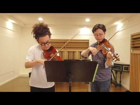 少年篠崎小提琴第二冊NO75甜蜜的家庭　雙小提琴二重奏示範教學