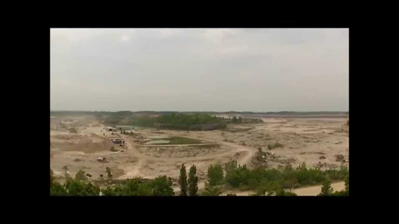 Marblehead Lafarge quarry from a quadcopter YouTube