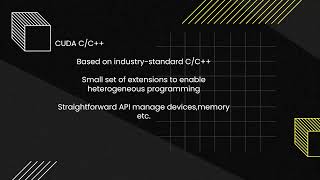 GPGPU Programming with CUDA