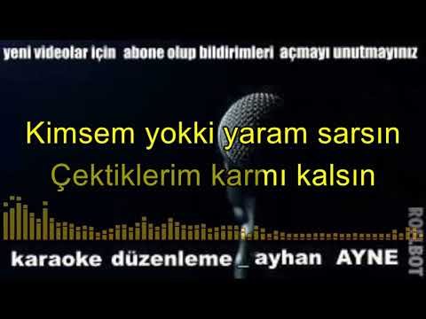 gözün sevem karaoke türkçe