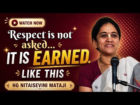 Respect Isn’t Asked… It’s Earned Like This | Dr. Nitaisevini Mataji