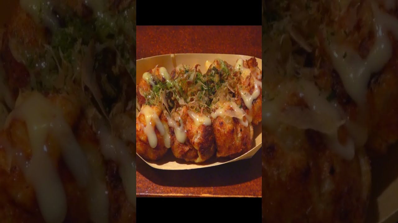 大阪のたこ焼き(たこ焼き居酒屋) Japanese Street Food in Naniwa