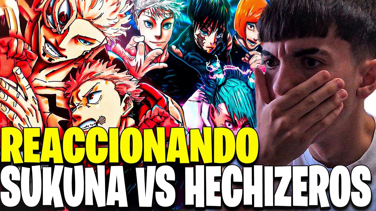 REACIONANDO AL RAP SUKUNA VS HECHIZEROS| JUJUTSU KAISEN RAP| KBALLERO