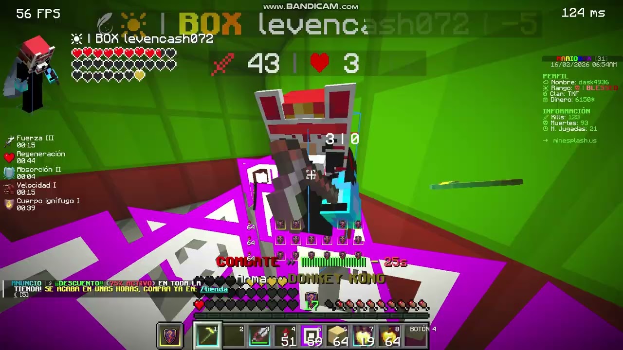 Pvp contra kit mario