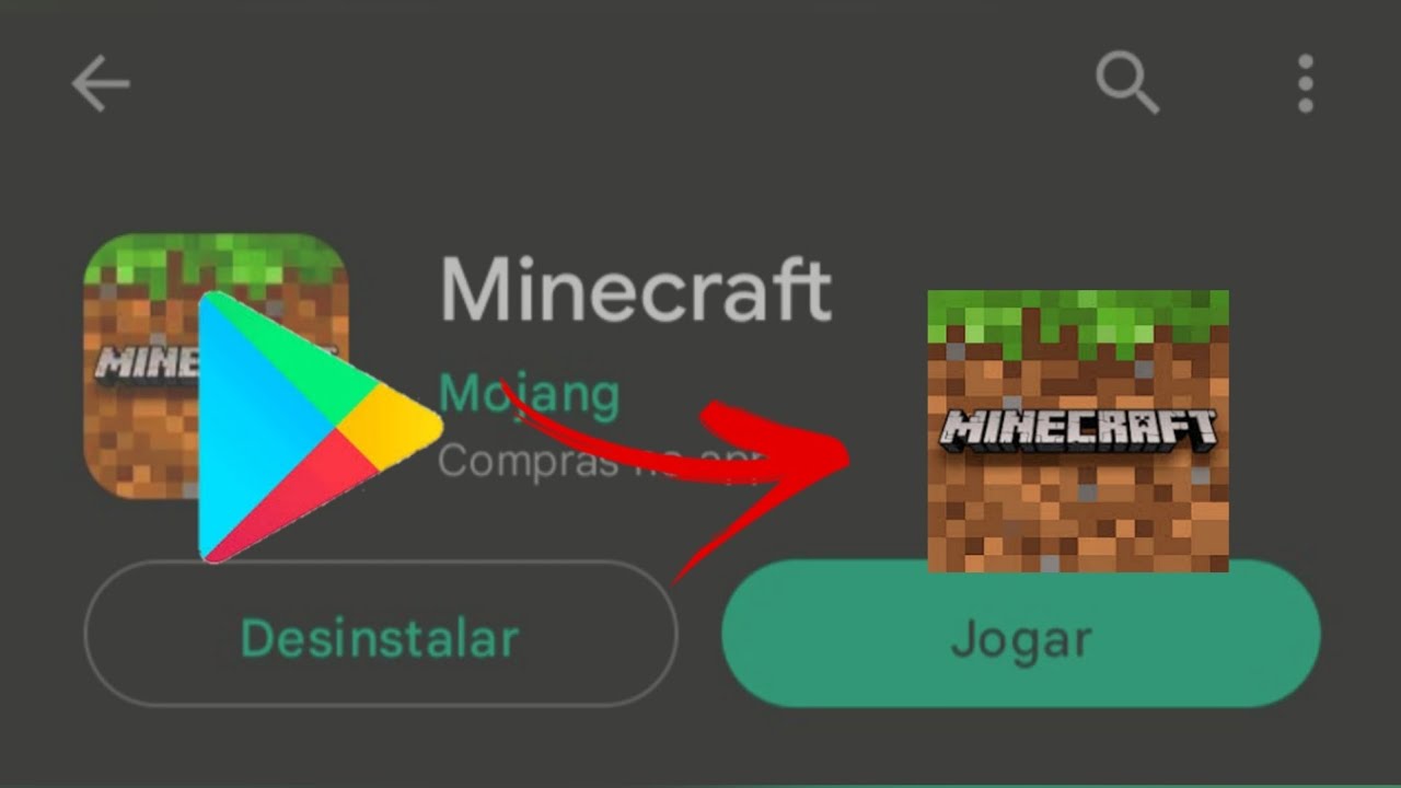 Deseja desinstalar este app? CANCELAR G baixar minecraft gratis 5 BB  hitps://m.baixaki.com.