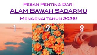 Pesan Penting Dari Alam Bawah Sadarmu Mengenai Tahun 2026! | Pilih Gambar • Energi Tarot