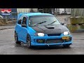 415hp toyota glanza v turbo  loud accelerations  overview